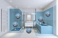 Paulmann Nova Plus 936.82 Vstavané LED svietidlo okrúhle 3x6,8W biele matné otočné stmievateľné IP44 odolné proti striekajúcej vode 5