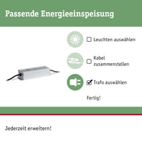 Paulmann Plug & Shine transformátor 75 W, vonkajší napájací zdroj IP44, strieborný 98849 pre vonkajšie osvetlenie 2
