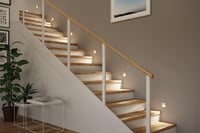 Paulmann Tsaro 80002 LED vstavané nástenné svietidlo, hranaté, 80x36 mm, 1W, 80 lm, 2700K teplá biela, matná biela, so snímačom pohybu, 230V 8