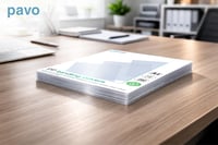 Pavo Premium A4 PP Priehľadná viazacia fólia 0,28 mm – balenie 100 ks, číra krycia fólia 4