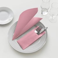 Șervețele cu buzunar pentru tacâmuri PAW Decor Collection, pliere 1/8, 50 buc, Roz 5