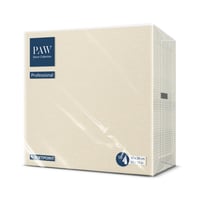 PAW Decor Collection Soft Point obrúsky 38x38 cm, farba šampanské, 50 ks v balení 1