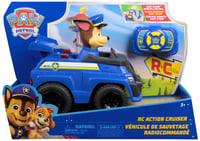 Policajné auto na diaľkové ovládanie PAW Patrol Chase so svetelnými efektmi, 25 cm, s figúrkou Chasea, jednoduché ovládanie, od 3 rokov 9