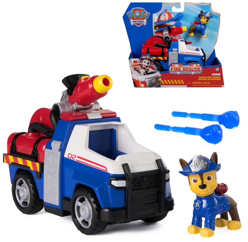 Hasičské záchranné vozidlo Paw Patrol s figúrkou psíka Chase pre deti od 3 rokov