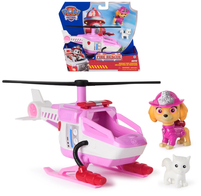 PAW Patrol Hasičská záchranná helikoptéra Skye so záchranným hákom a figúrkou Skye, od 3 rokov