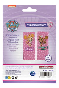 Súprava ochranných vankúšikov na bezpečnostný pás PAW Patrol Skye a Liberty, 2 ks, prateľné, ružové 6