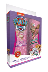 Súprava ochranných vankúšikov na bezpečnostný pás PAW Patrol Skye a Liberty, 2 ks, prateľné, ružové 2