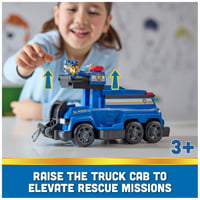 PAW Patrol Team Cruiser nagy méretű jármű Chase, Marshall, Skye, Rubble, Rocky és Zuma akciófigurákkal – játék fiúknak és lányoknak 3 éves k 3
