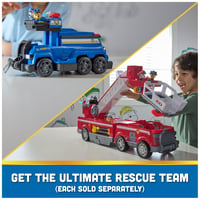 PAW Patrol Team Cruiser nagy méretű jármű Chase, Marshall, Skye, Rubble, Rocky és Zuma akciófigurákkal – játék fiúknak és lányoknak 3 éves k 6