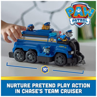 PAW Patrol Team Cruiser nagy méretű jármű Chase, Marshall, Skye, Rubble, Rocky és Zuma akciófigurákkal – játék fiúknak és lányoknak 3 éves k 2