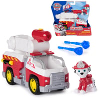 Hasičské záchranné auto Paw Patrol Marshall s hasiacim prístrojom a figúrkou psa Marshalla, hračka od 3 rokov 1