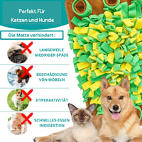 Pawfect Family Szaglászó Szőnyeg Kutyáknak és Macskáknak - Interaktív Játék Unalom Ellen 5