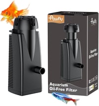 Pawfly 300 L/h akvárium felszínszűrő 350 literes tartályhoz, szivattyú szűrő szivacsbetéttel 1