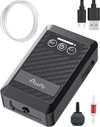 Pawfly Akkumulátoros Levegőpumpa USB Töltéssel 20-500L Akváriumhoz Hordozható Csendes Oxigén Pumpa Horgászathoz 1