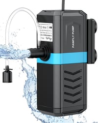 Pawfly Belső Akvárium Szűrő 190-455L Vízpumpával 2100L/h Édesvíz Sósvíz 1