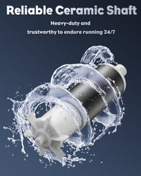 Pawfly Belső Akvárium Szűrő 190-455L Vízpumpával 2100L/h Édesvíz Sósvíz 4