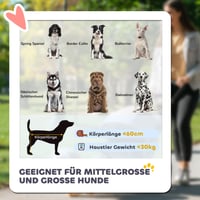 Cărucior pentru câini PawHut, pentru câini de talie mare și medie, cărucior pentru animale de companie, gri închis 4