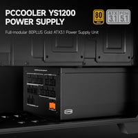 PCCOOLER CPS YS1200 1200W 80 Plus Gold moduláris tápegység PCIe 5.1 3