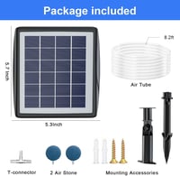 PChero napelemes tógondozó levegőztető, 2200 mAh akkumulátorral - fekete 7