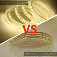 pcning 3M LED szalag 230V közvetlen csatlakozás 4000K fehér IP67 vízálló SMD5730 120LED/m 4