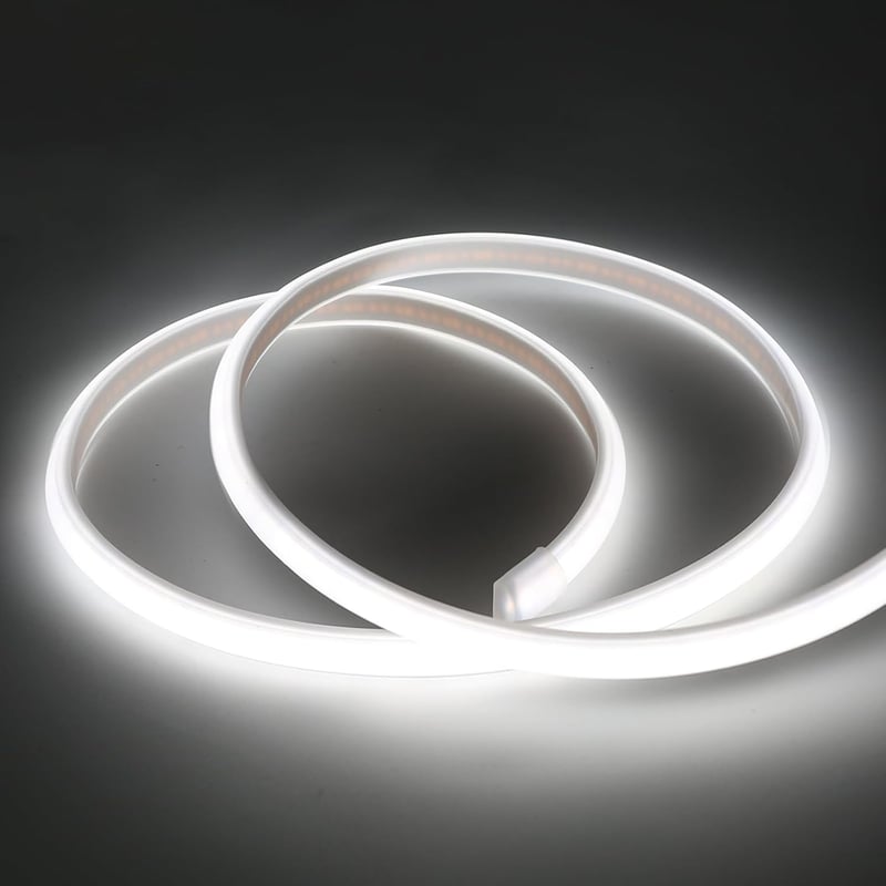 pcning COB LED szalag 230V 1m 10W 6000K hideg fehér kapcsolóval