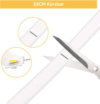 pcning COB LED szalag 230V 1m 10W 6000K hideg fehér kapcsolóval 4