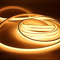 pcning COB LED szalag 230V 5m meleg fehér IP67 vízálló kültéri világítás 1
