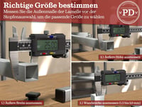 PD Négyzetes Csővégzáró Dugó 25x25 mm - Fekete PE Műanyag Védősapka Fém és Alumínium Profilokhoz - Bútorlábvédő 10 db 3