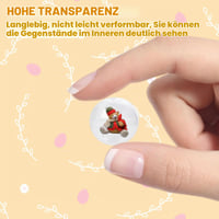 Sfere din plastic transparent PDirat pentru umplut, 100 bucăți, decorațiuni de Crăciun DIY, 60x2,8 cm și 40x3,5 cm, decor pentru petreceri 4