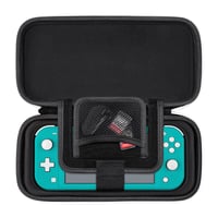 Husă de transport PDP Gaming Slim Deluxe pentru Nintendo Switch OLED - Carcasă rigidă din piele vegană - Negru/Alb 7