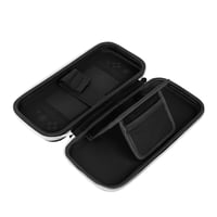Husă de transport PDP Gaming Slim Deluxe pentru Nintendo Switch OLED - Carcasă rigidă din piele vegană - Negru/Alb 4