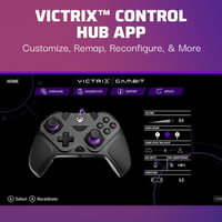 Káblový ovládač PDP Xbox Victrix Gambit Prime – sivý, gamepad kompatibilný s Xboxom a PC 7
