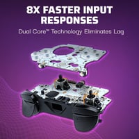 Káblový ovládač PDP Xbox Victrix Gambit Prime – sivý, gamepad kompatibilný s Xboxom a PC 2