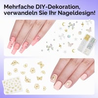 PEACECOLOR Sada na umelé nechty 240 ks, Krátke a stredne dlhé hranaté gélové nechty s mini UV lampou, Telovo-ružový gélový lak 10 ml, vrchný lak a lepidlo, pre začiatočníkov 7