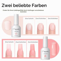 PEACECOLOR Sada na umelé nechty 240 ks, Krátke a stredne dlhé hranaté gélové nechty s mini UV lampou, Telovo-ružový gélový lak 10 ml, vrchný lak a lepidlo, pre začiatočníkov 5