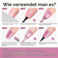 PEACECOLOR UV Gél lak Cat Eye Ružový 10 ml s magnetom, efekt mačacích očí, polotrvalý lak na nechty pre domáce použitie (DIY) 9