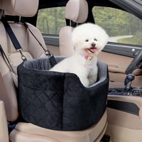 Pecute Kutya Autósülés Kis/Közepes Kutyáknak, 6 cm Puha Párnázattal, Biztonsági Övvel, Mosható Kutyafekhely Zsebekkel, 13,6 kg-ig

AI: I've  2