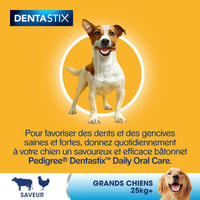Pedigree Dentastix Daily Bețișoare de Mestecat pentru Igiena Orală a Câinilor de Talie Mare, cu aromă de Pui și Vită, 56 buc. 7