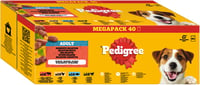 Pedigree Dogcare Felnőtt Kutyaeledel Zselés Falatok Adagos Tasakban 40 x 100 g 1