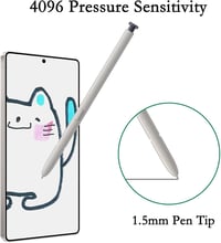 PeiDog Galaxy S25 Ultra S Pen Pótceruza Fekete - Digitális Érintőceruza Samsung Galaxy S25 Ultra-hoz, Stylus Toll Bluetooth Nélkül 3