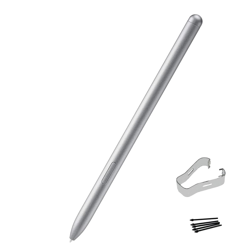 PeiDog S Pen Stylus Olovka za Samsung Galaxy Tab S7 S7+ Tablet - EJ-PT870 Kompatibilna Olovka Mystic Silver Srebrna