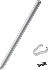 PeiDog S Pen Stylus Ceruza Samsung Galaxy Tab S7 S7+ Tablet Tollhoz - EJ-PT870 Kompatibilis Érintőceruza Mystic Silver Ezüst 1