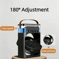 Peixiong 4 v 1 prenosná mini klimatizácia a ventilátor – kompaktný stolný ochladzovač so zvlhčovačom 2