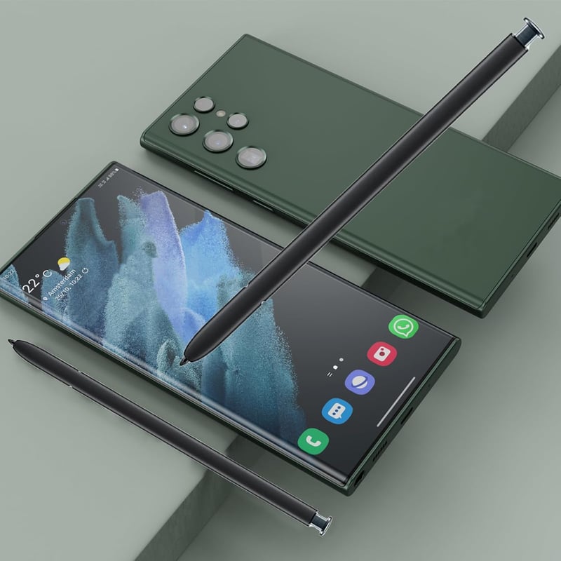 Peixiong Galaxy S22 Ultra stylus toll csere zöld
