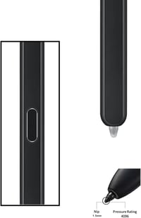 Peixiong Samsung Galaxy Z Fold 7 S Pen csere stylus tollbetéttel - fekete 4