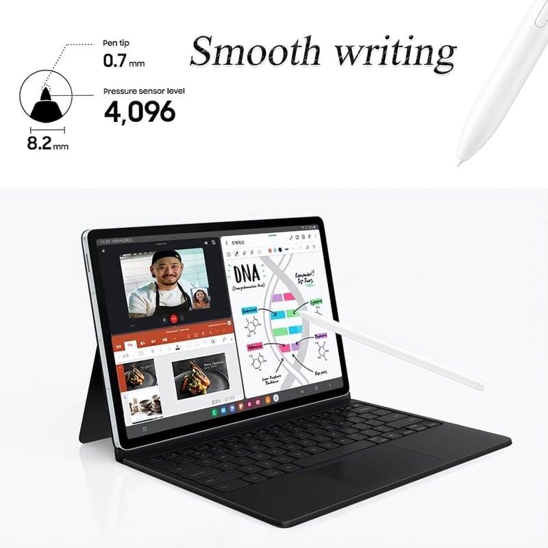 Peixiong S Pen Galaxy Tab S9 FE stylus toll beige - S9 FE Plus kompatibilis