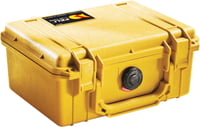 Profesionálny ochranný kufor Peli 1120 s penovou výplňou, 2 l, vodotesný IP67, pre optické a elektronické zariadenia, žltý 2