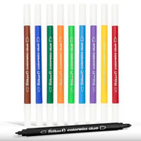 Set carioci Pelikan Colorella Duo – 10 culori, 10 bucăți, în etui de plastic 1