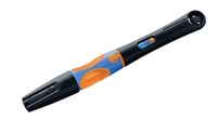 Stilou Pelikan griffix pentru dreptaci, Neon Black – Stilou ergonomic pentru învățarea scrisului, cu peniță din oțel inoxidabil și cartuș 2