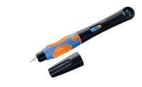Stilou Pelikan griffix pentru dreptaci, Neon Black – Stilou ergonomic pentru învățarea scrisului, cu peniță din oțel inoxidabil și cartuș 3